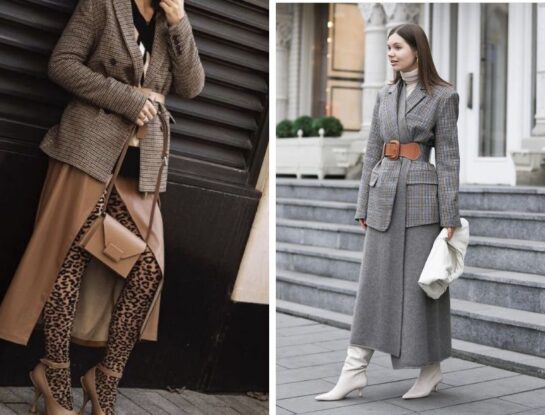 Guía de estilo: looks de invierno estampa con cuadrillé