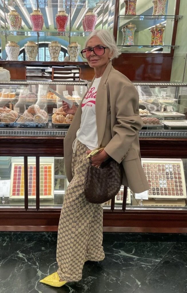 looks de invierno estampa con cuadrillé