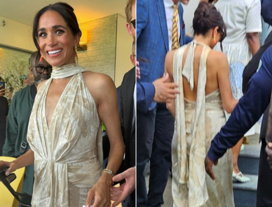 Así fue el costosísimo look de Meghan Markle para un partido de polo en Nigeria