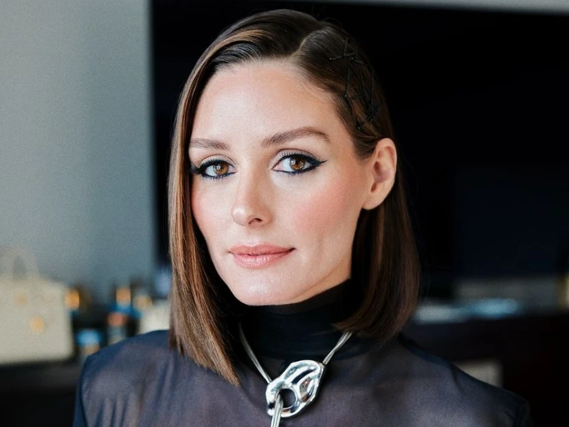 olivia palermo y un bob elevado a peinado de fiesta