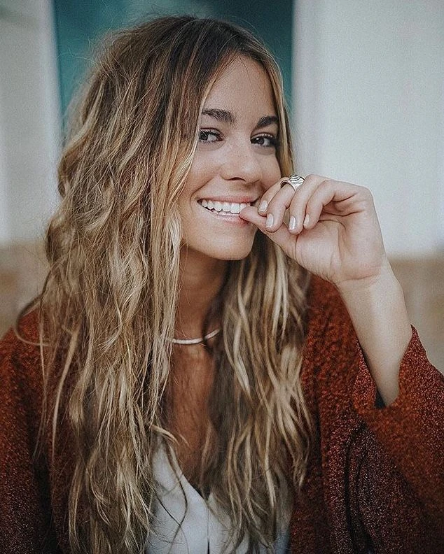 peinado boho pelo suelto