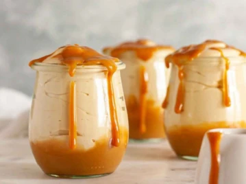 Postre de dulce de leche sin gluten con 4 ingredientes