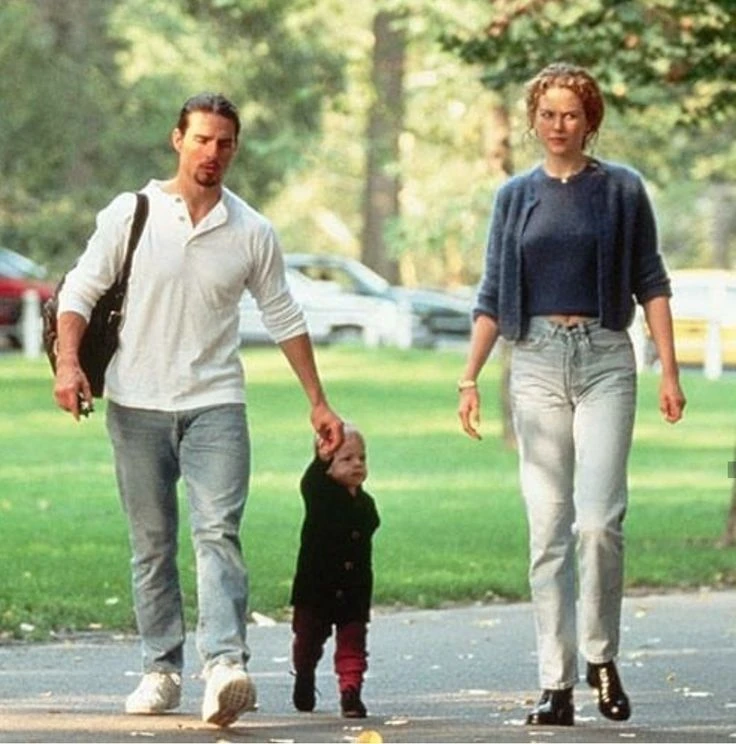 tom cruise y los hijos que tuvo con nicole kidman, connor e isabella