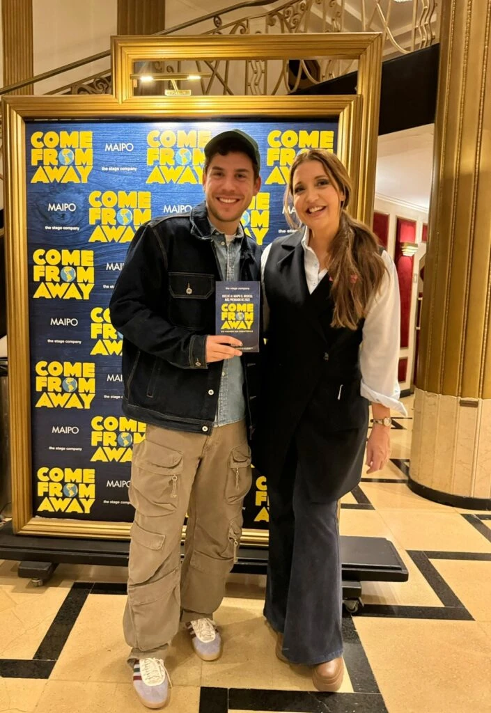 Fernando Dente y Carla Calabrese