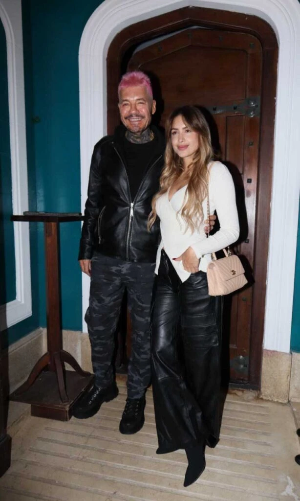 Marcelo Tinelli y Milett Figueroa. Foto RS Fotos