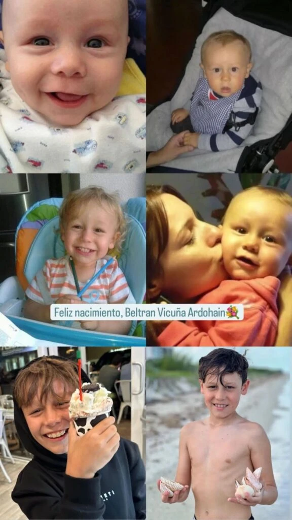 La foto que compartió Pampita por el cumple de Beltrán