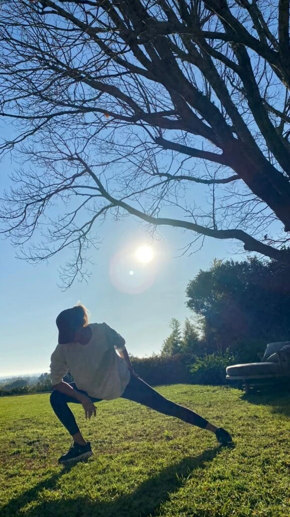 Juliana Awada y su mañana fit: entrenamiento y avocado toast