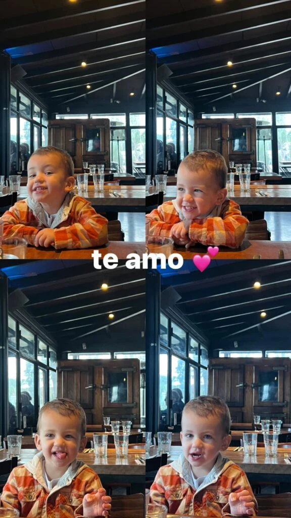 El look de Luca Cubero para festejar el Día del Padre