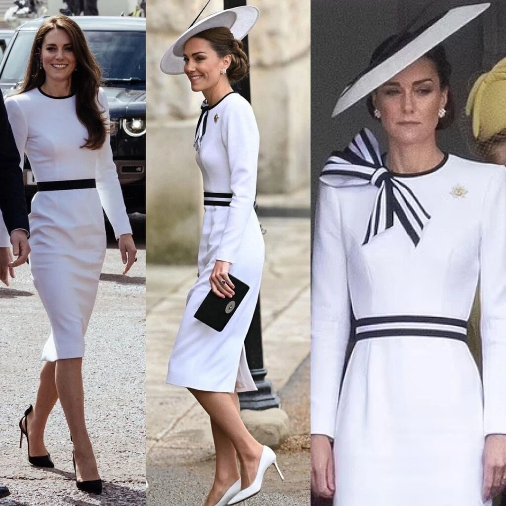 Kate Middleton en el desfile Trooping the Colour.