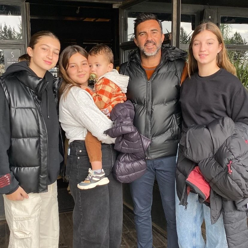 El look de Luca Cubero para festejar el Día del Padre