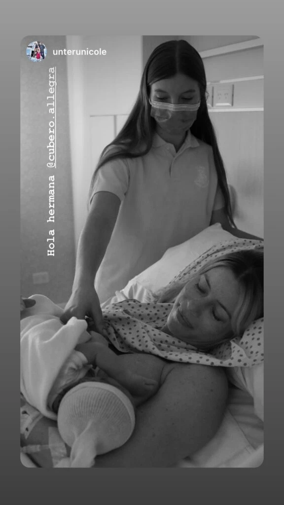 Allegra Cubero mostró cómo fue el momento en el que conoció a Cruz Urcera, su hermano