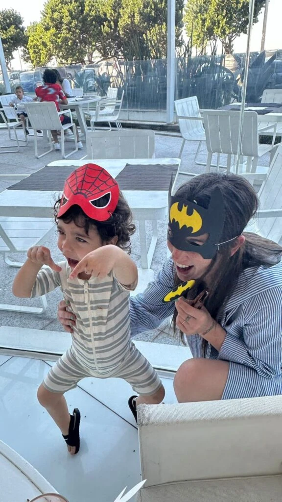 El cumpleaños de Belisario, el hijo de Juana Repetto