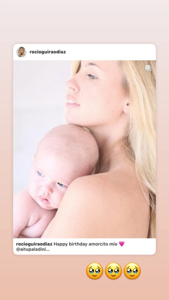 Aitana y su mamá, Rocio Guitao Díaz.