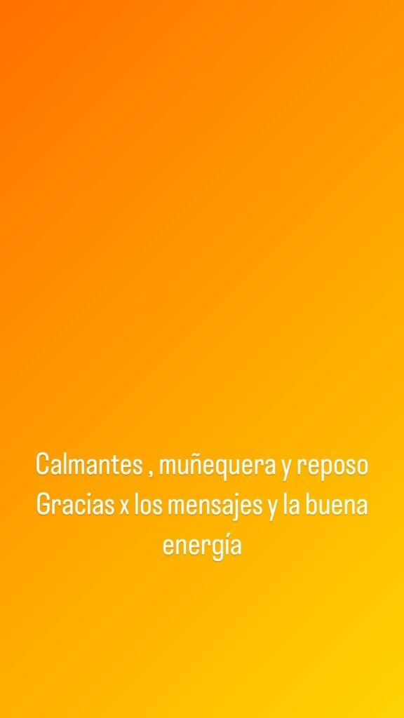 Roxy Vázquez contó qué le pasó.