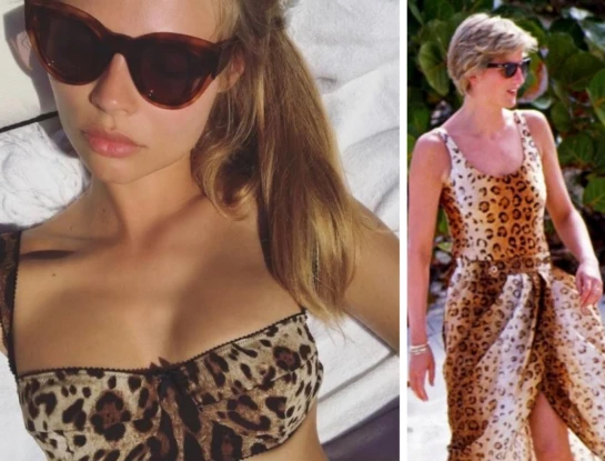 El animal print nunca pasa de moda, pero este 2024 reina como nunca en las bikinis y enterizas de las playas de Europa, tal y como cuando lo impuso Lady Di.