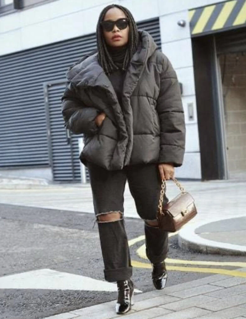 Así se usan las puffers esta temporada. Foto: Pinterest.