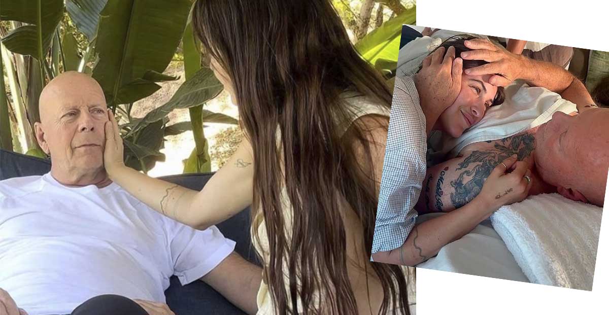 La foto de Bruce Willis que más conmueve