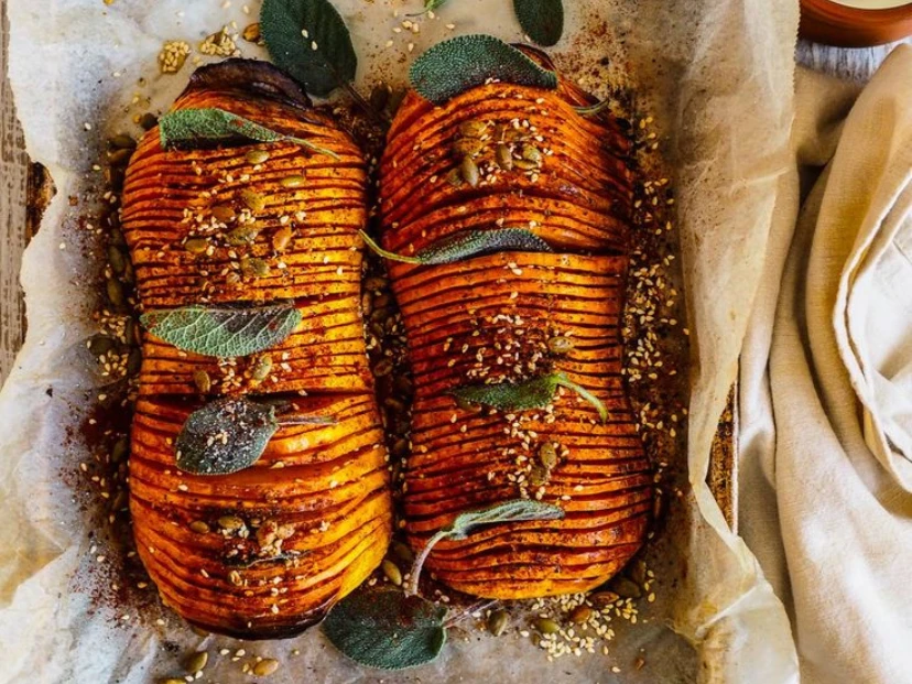 Calabaza caramelizada al horno la receta veggie más simple y deliciosa