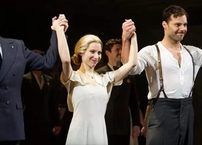 elena roger y ricky martin en evita