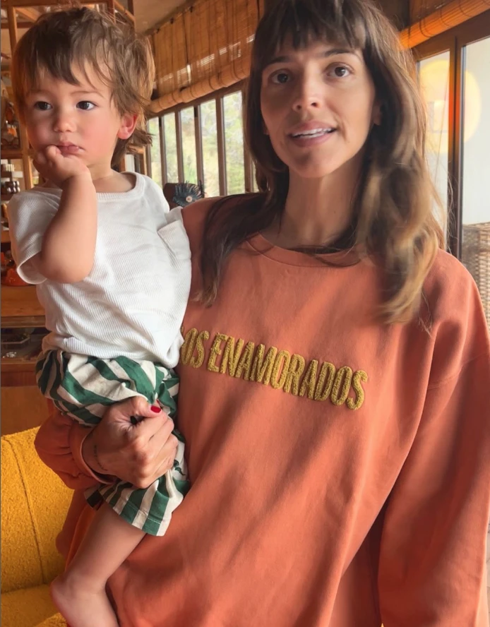 Calu Rivero mostró su embarazo paseando por Nápoles.