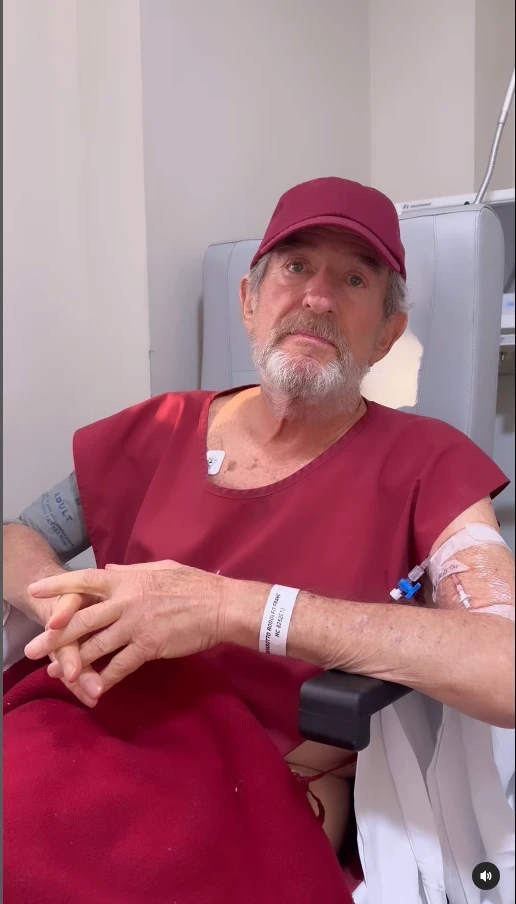 Pablo Alarcon grabó un video desde el hospital pidiendo donantes de sangre. Foto IG.