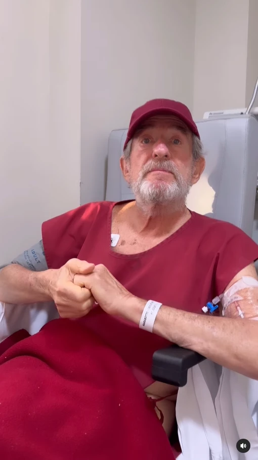 Pablo Alarcon grabó un video desde el hospital pidiendo donantes de sangre. Foto IG.