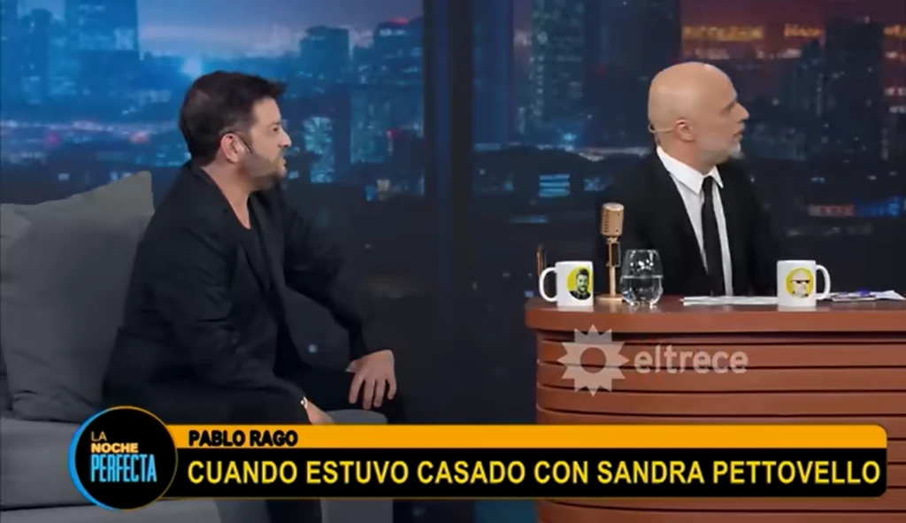 Pablo Rago recordó su matrimonio con Sandra Pettovello