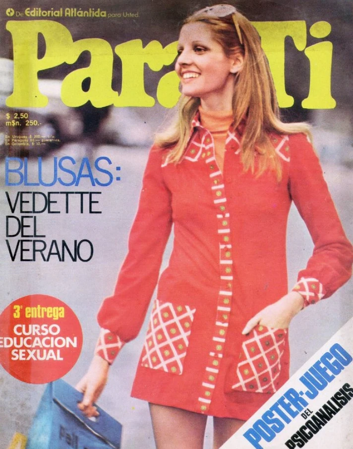 Teté Coustarot en la tapa de Para Ti