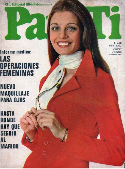 Teté Coustarot en la tapa de Para Ti