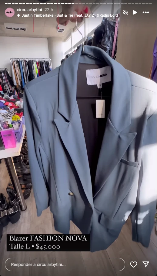 Algunos de los productos que puso en venta Cande Tinelli, con sus precios.