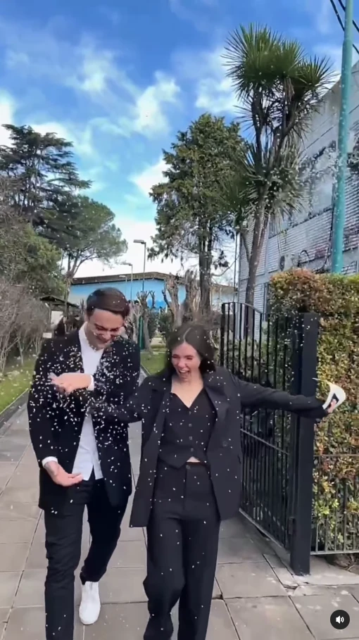 Las fotos del casamiento de Bianca, la hija de Manuel Wirtz