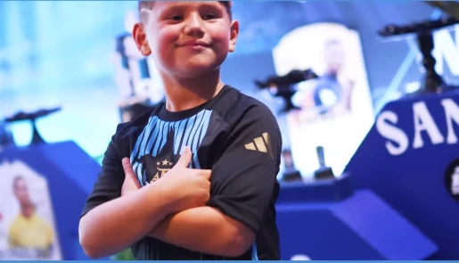 El cumpleaños de Santino, el hijo del Dibu Martínez