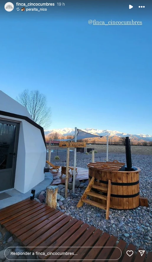 Glamping en Mendoza