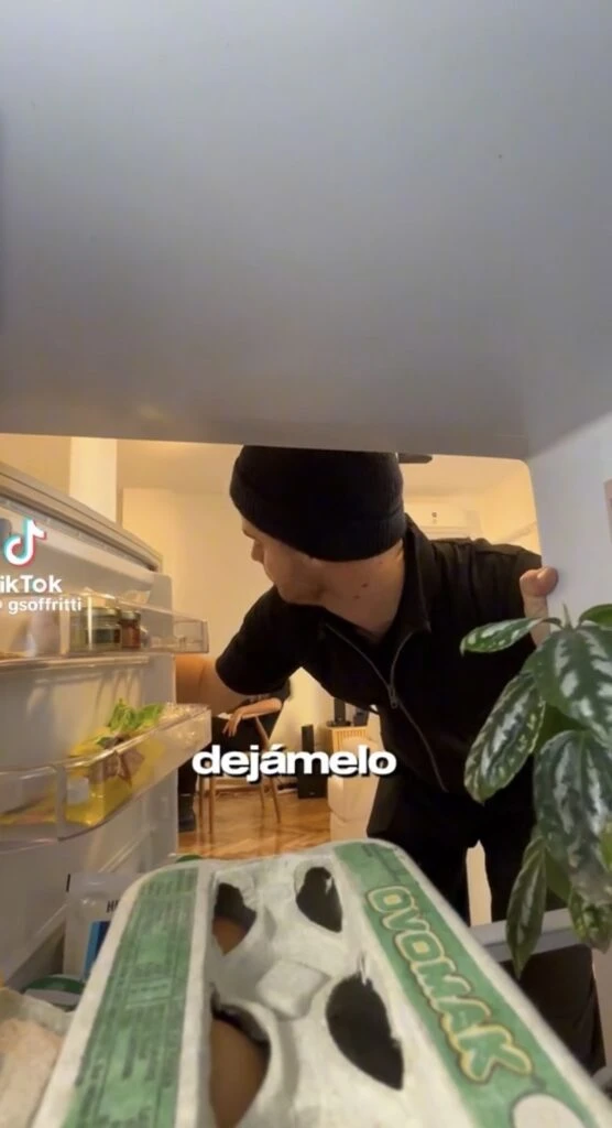 Con quién pasó la noche Gastón Soffritti. Foto: TikTok.