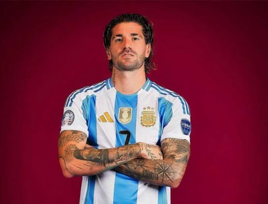 Rodrigo de Paul sorprendió al mostrar quién lo visitó en el hotel, a horas del comienzo de la Copa América