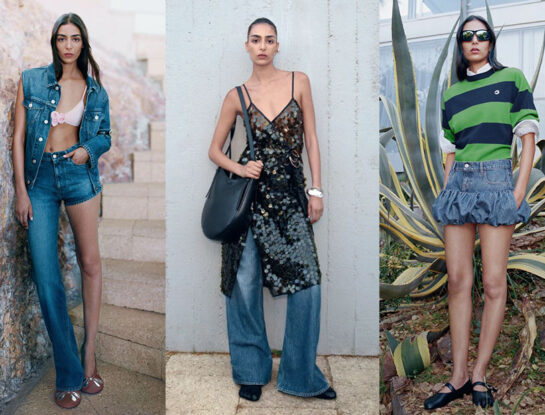 Coperni da cátedra de cómo combinar prendas de denim