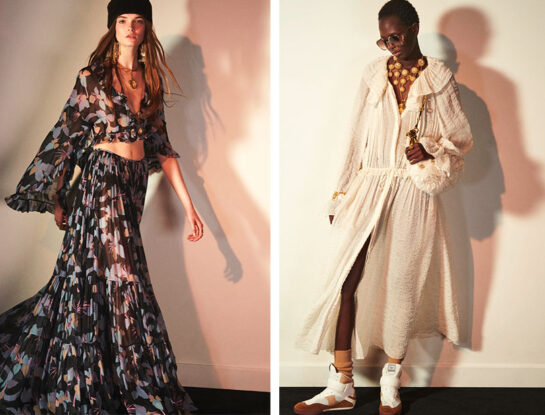 Este invierno la firma Chloé revive el espíritu de los años '70