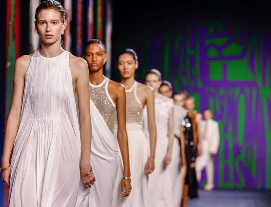Semana Alta Costura París: Dior rindió homenaje a los atletas con una colección olímpica