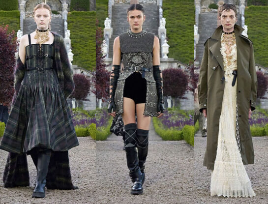 Dior presentó su colección crucero 2025 en un castillo de Escocia