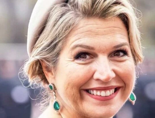 Máxima llevó un look muy especial y se consagró como la reina del color block