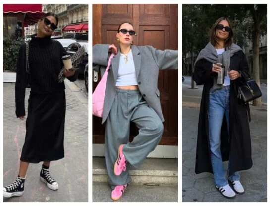Guía de estilo: 5 looks con zapatillas que no fallan 