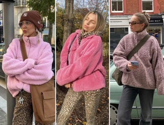 Alerta tendencia: estas camperas con corderito son las más elegidas del invierno