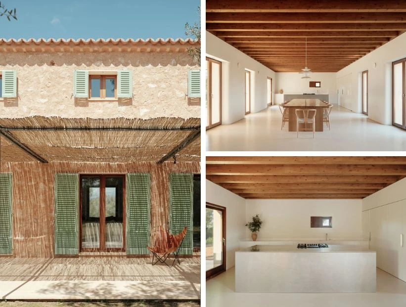 Una casa cálida con aires mediterráneos