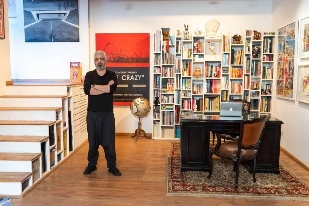 "Mi colección comenzó por adquirir obras de artistas con los que iba trabajando y a los cuales admiro", afirma Federico Platener.