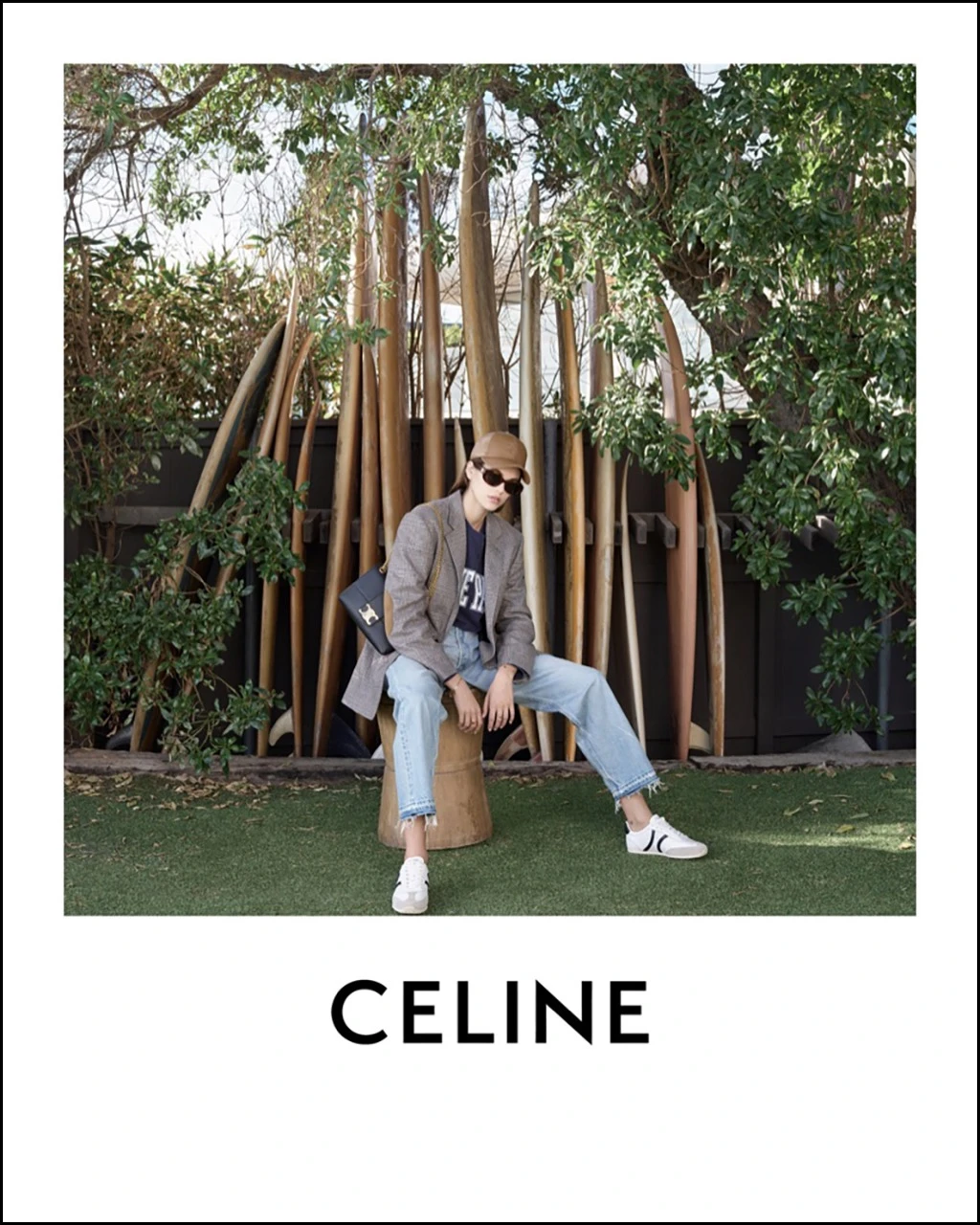 Kaia Gerber presentó los looks más cancheros de Celine