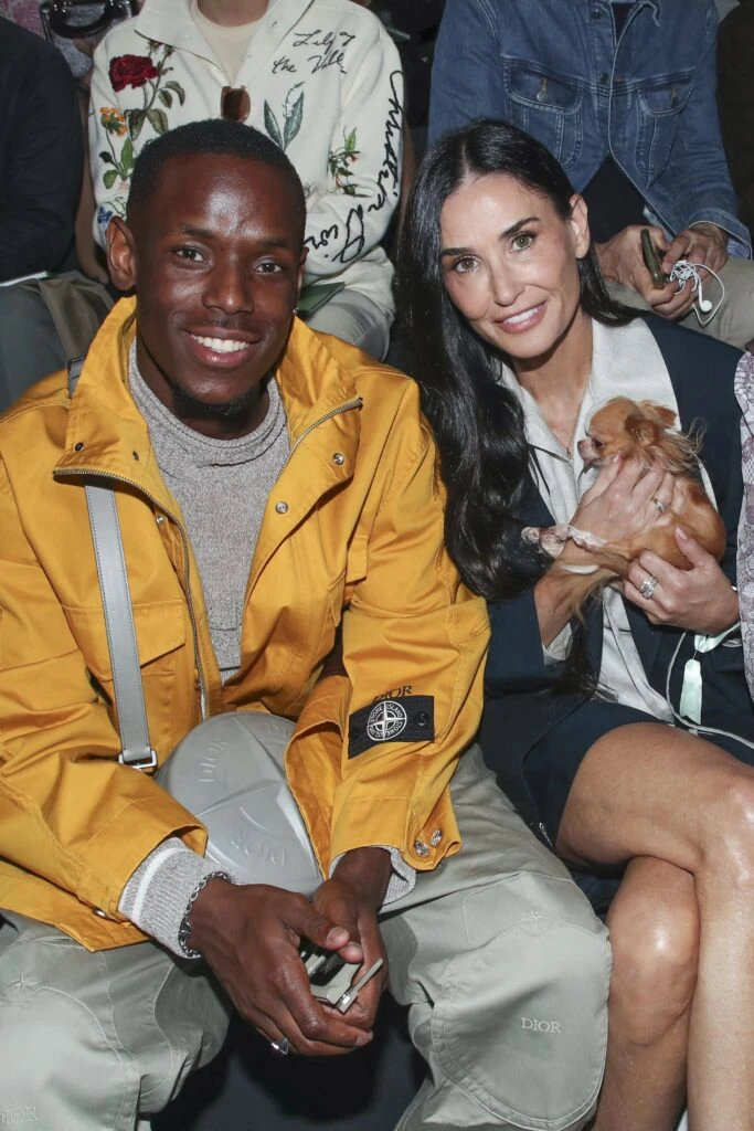 Vidriera: de Kate Moss a Demi Moore, los looks de los invitados a la front row de Dior