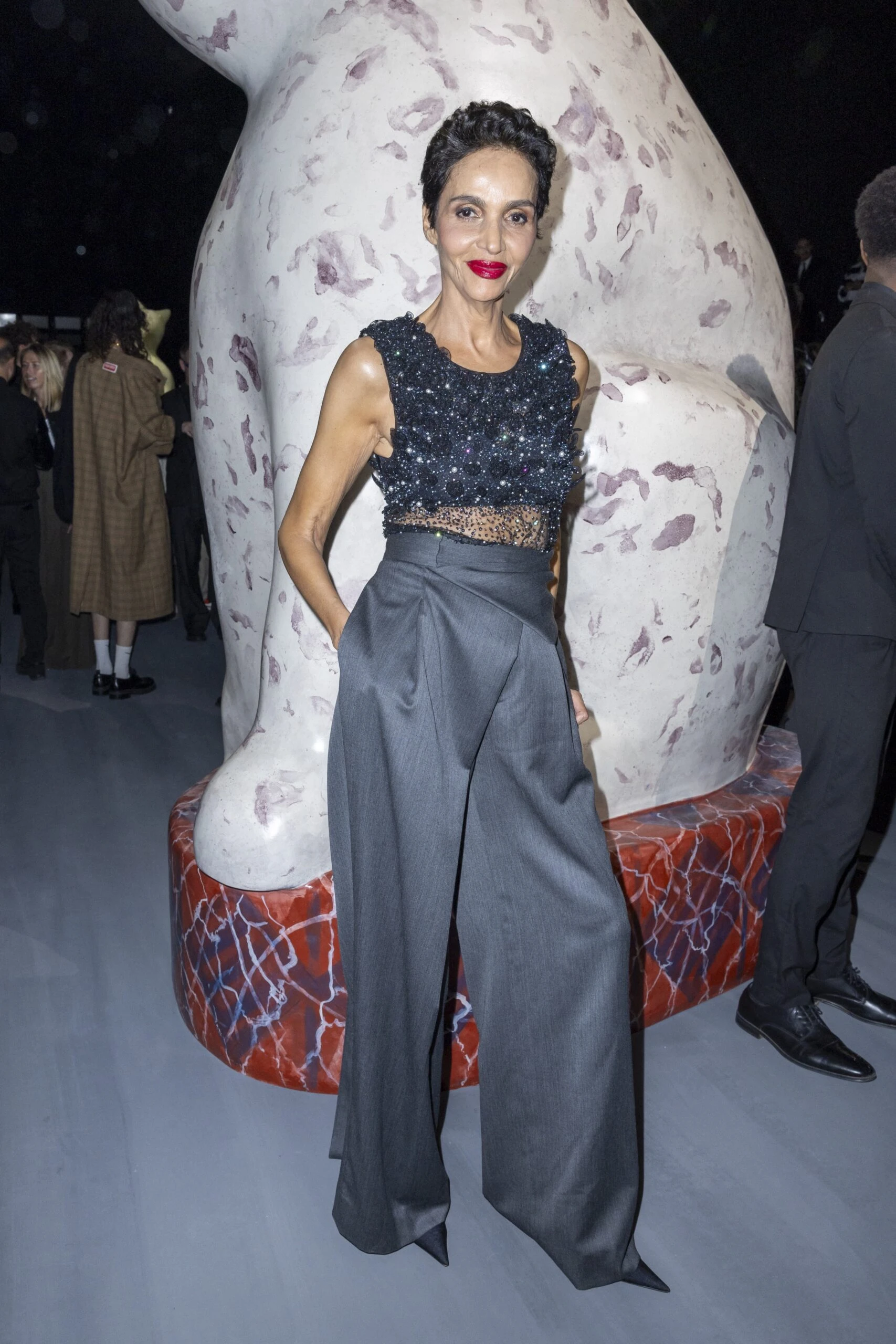 Vidriera: de Kate Moss a Demi Moore, los looks de los invitados a la front row de Dior