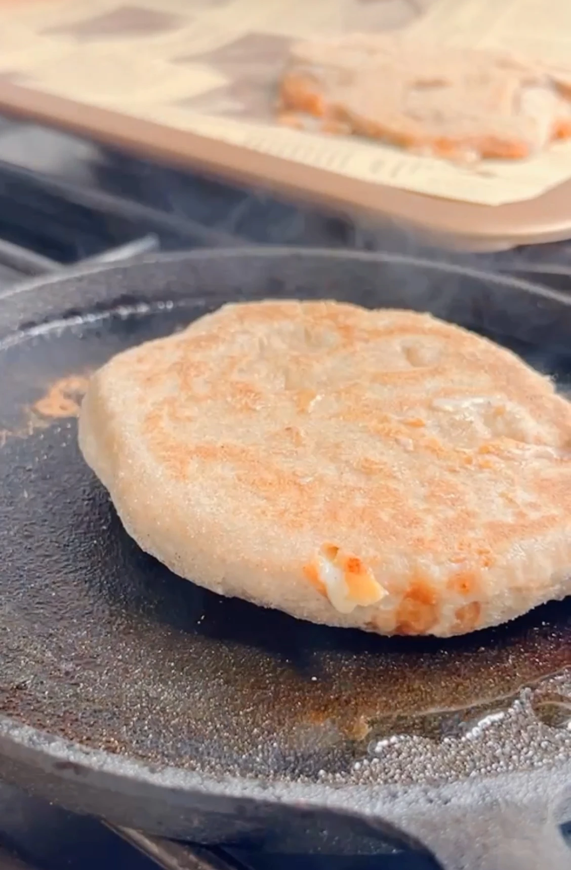 Pizza integral rellena