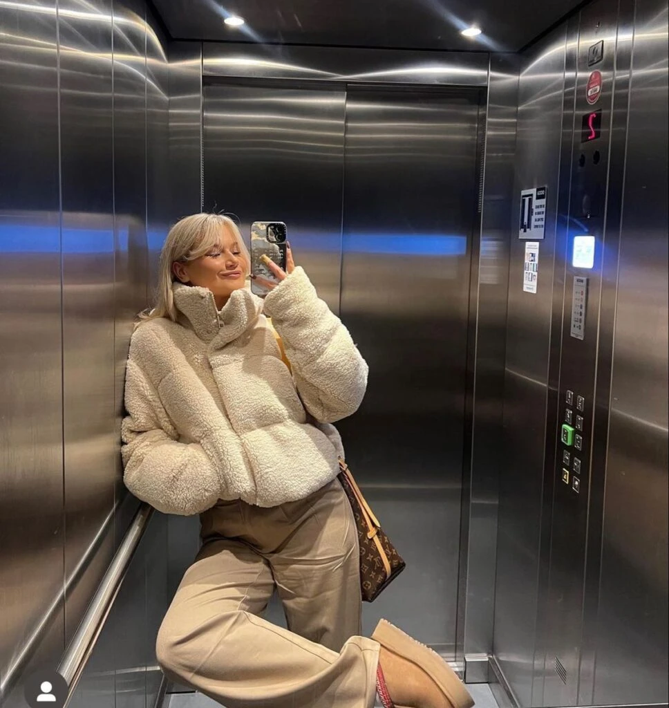 Alerta tendencia: estas camperas con corderito son las más elegidas del invierno