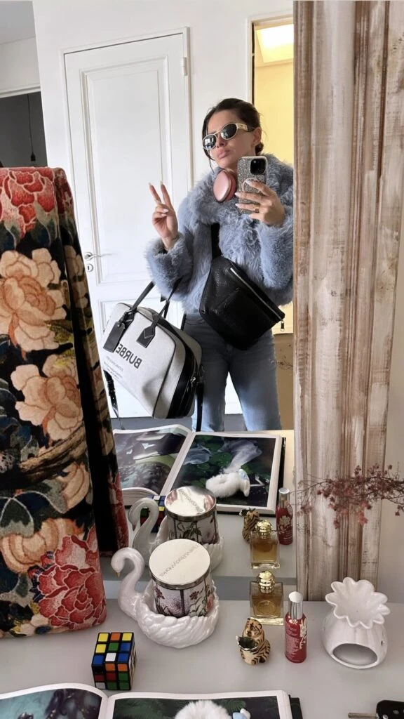 La China Suárez apostó por el color más trendy de este invierno 2024. Foto: Instagram.